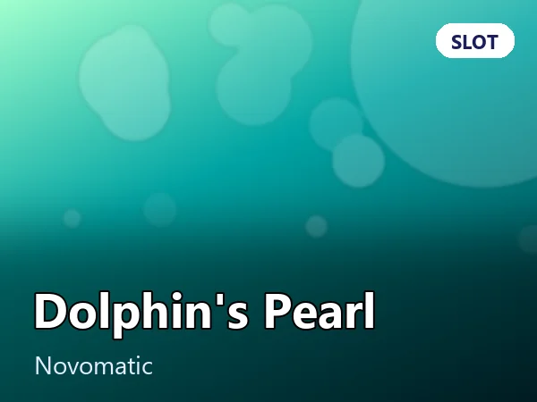 Dolphin's Pearl slot tile — Novomatic